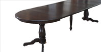 701 Split Pedestal Extension Table